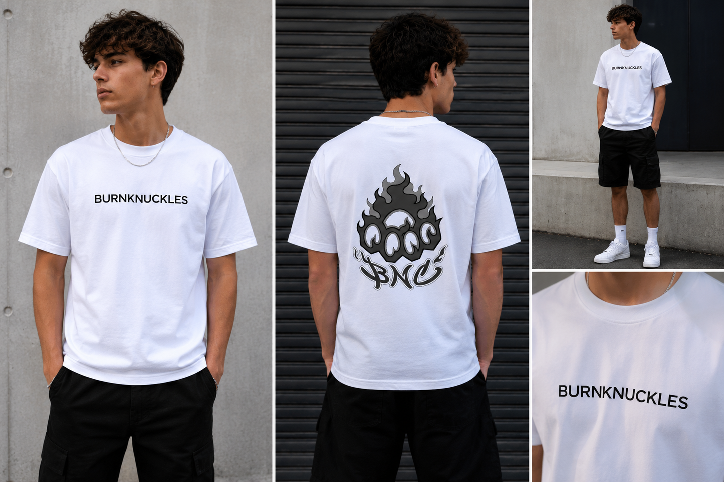 Burn Knuckles Lookism Crew T-Shirt