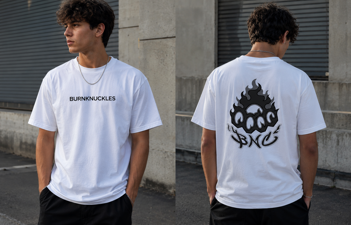 Burn Knuckles Lookism Crew T-Shirt